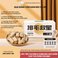 Que Bánh Vân Sam Mix Cá Hồi