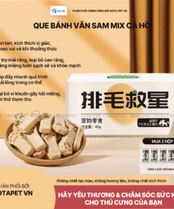 Que Bánh Vân Sam Mix Cá Hồi